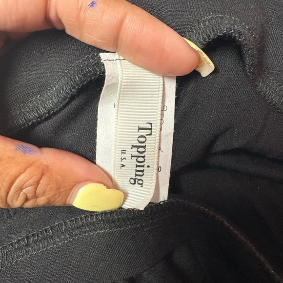 Ping Black Asymmetrical Midi Wrap Skirt - Picture 4 of 5